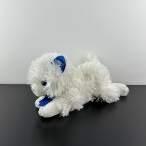 Toys R Us Rare Animal Alley White Persian Kitty 10” Blue Eyes Plush Stuffed Cat